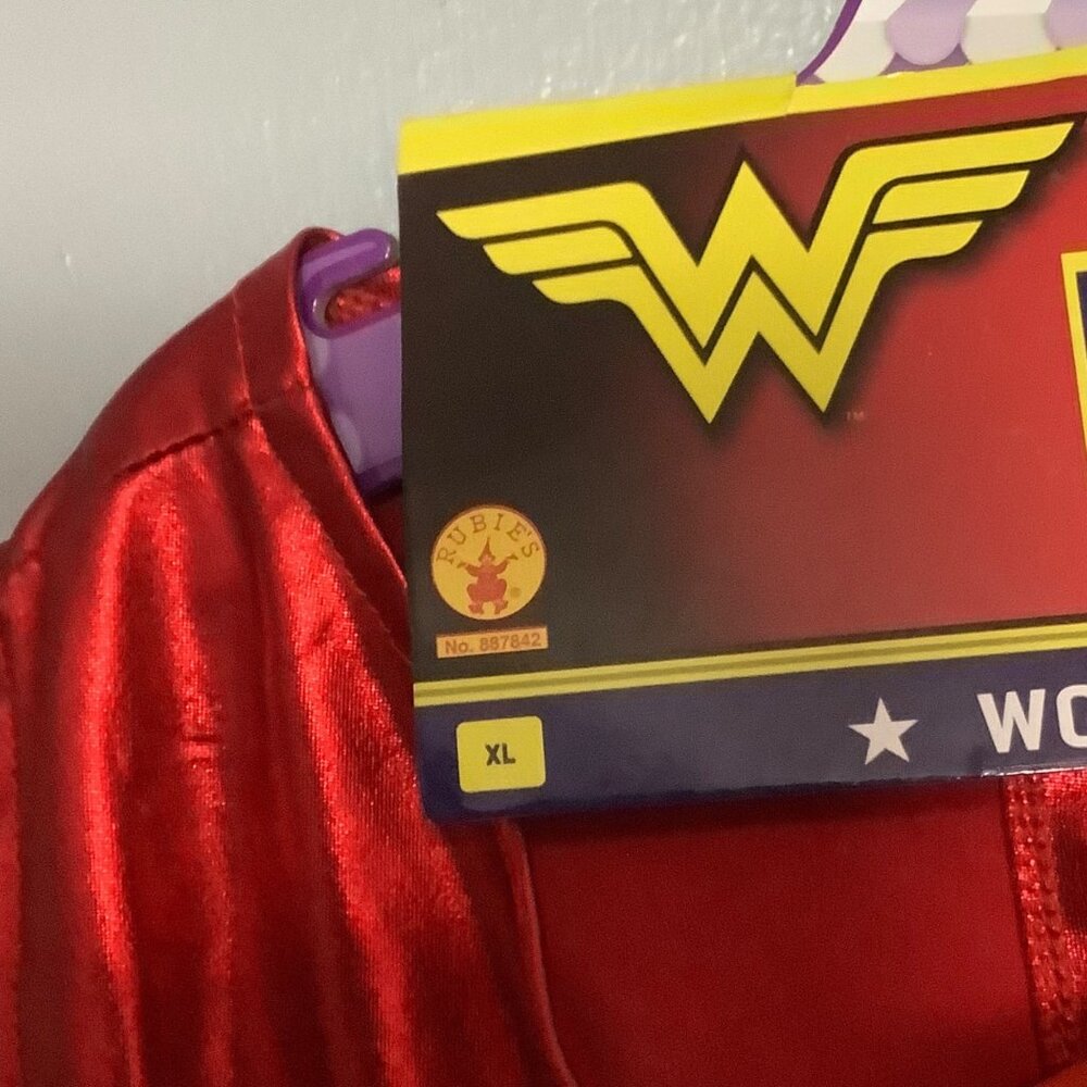 Rubies Justice League Dog Costume Super‎ Hero Wonder Woman Size XL No Headband - Picture 2 of 6